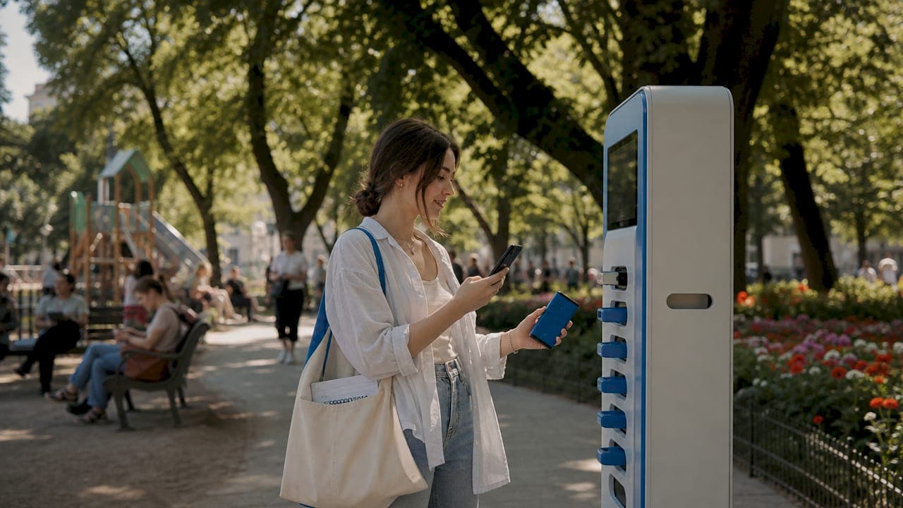Outdoor Powerbank Sharing Franchise: Dein Einstieg 2026