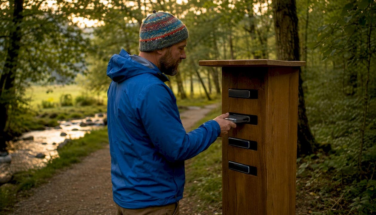 Ladestationen am Wanderweg: Powerbank-Verleih erklärt